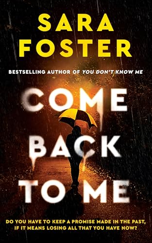 Come Back to Me by Sara Foster