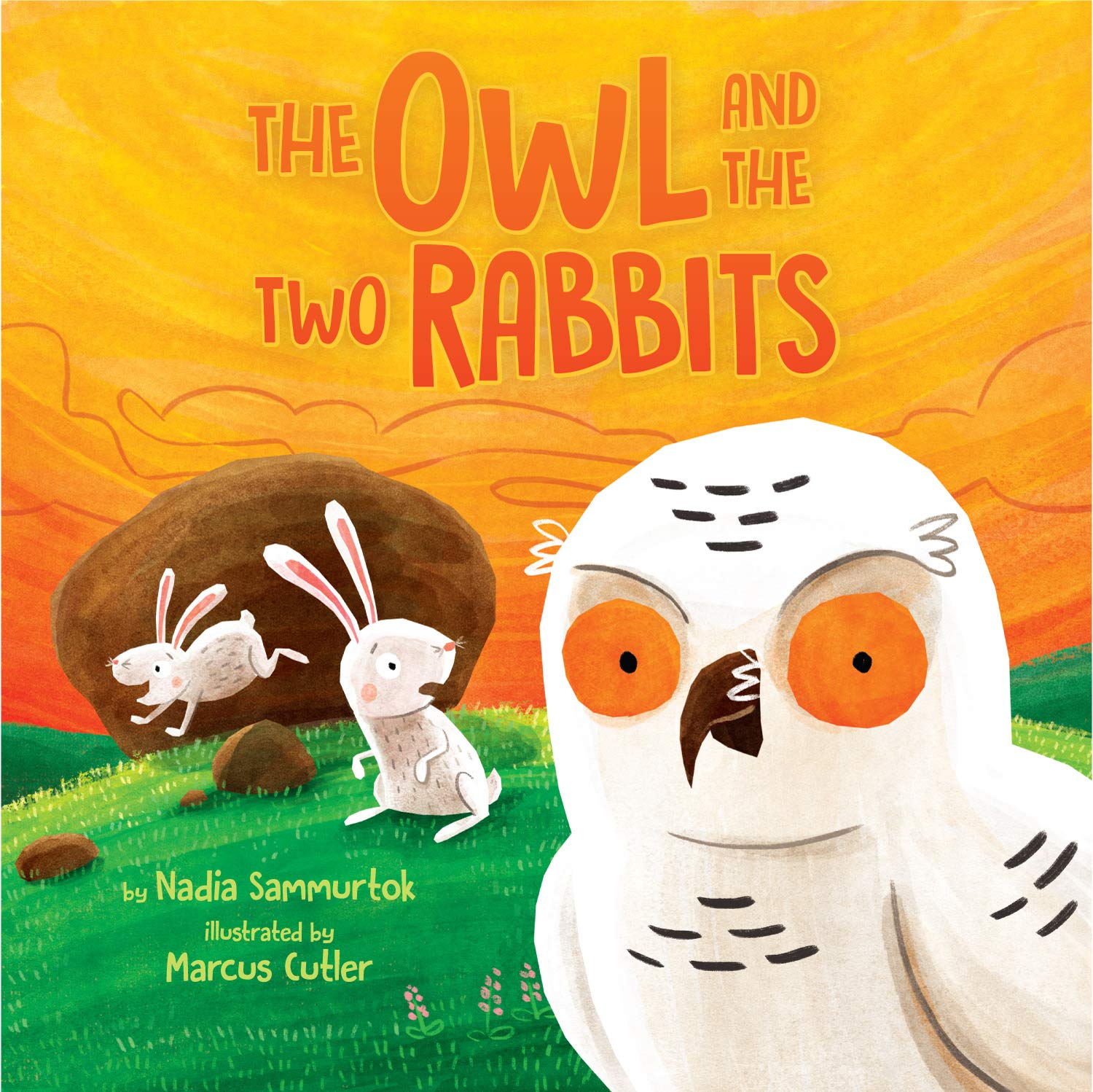 The Owl and the Two Rabbits